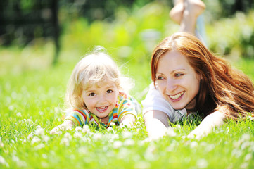 mother and  daughter