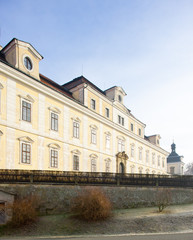 Fototapeta na wymiar castle in Rychnov nad Kneznou, Czech Republic