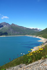 Obraz premium lac du mont cenis - savoie