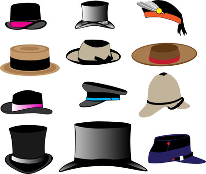 hats vector