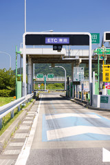 高速道路の料金所