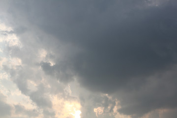 Obraz premium rain cloud