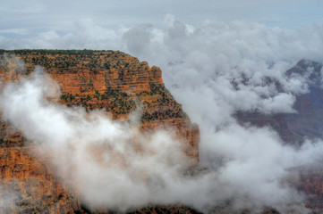 Grand Canyon Fog