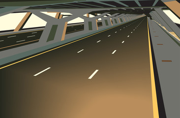 Covered highway