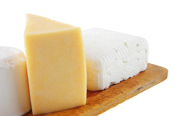 french and greek cheeses