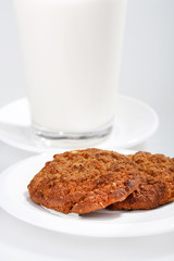 milk and cookies
