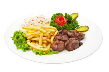 Grilled meat