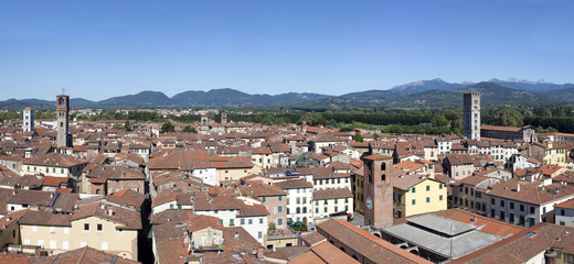 Fototapeta na wymiar Przegląd Lucca