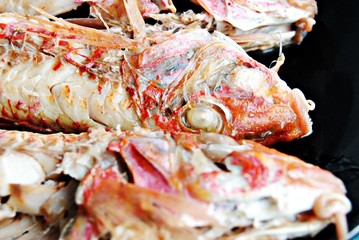 salmonetes a la plancha