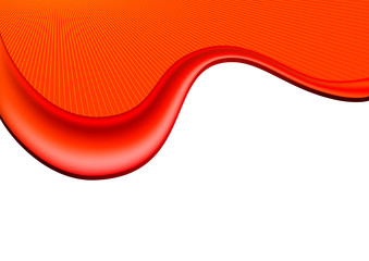 red wave background