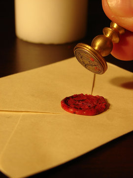 cachet de cire 8