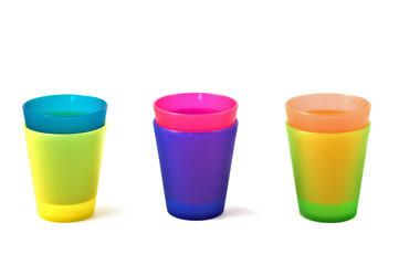 Colorful cups