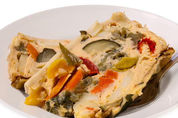 vegetable quiche