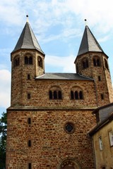 Fototapeta na wymiar Kloster Bursfelde an der Oberweser