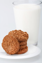 milk and cookies
