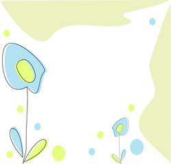 floral background CF # 6401