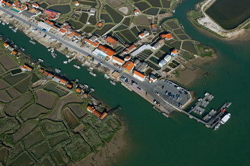 La Tremblade, port ostréicole de la Grève, Charente-Maritime