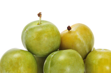 green plums