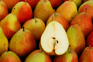 Juicy, sweet pears