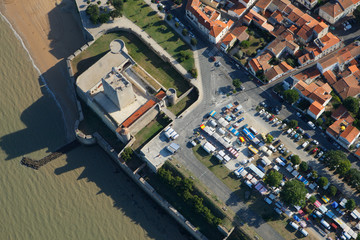 vue aérienne du Fort Vauban, Fouras 17450 , Charente-Maritime