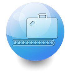 Obraz premium Shiny Orb Button 