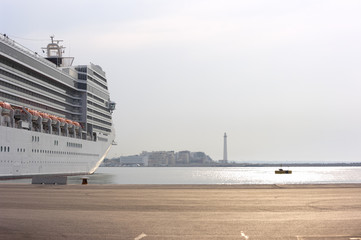 Ferry Terminal Of Bari, Italy