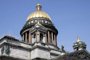 Fototapeta na wymiar Saint Isaac's Cathedral (Isaakievsky Sobor), Saint Petersburg
