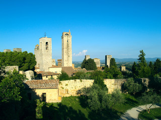 Fototapeta premium San Gimignano - Tuscany, Italy