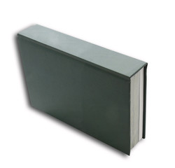 Fototapeta premium Large green book on white background