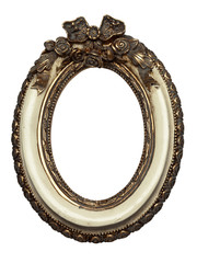 oval shape baroque picture frame