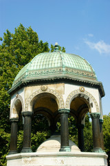Fototapeta na wymiar The iconic Blue Mosque of Istanbul City