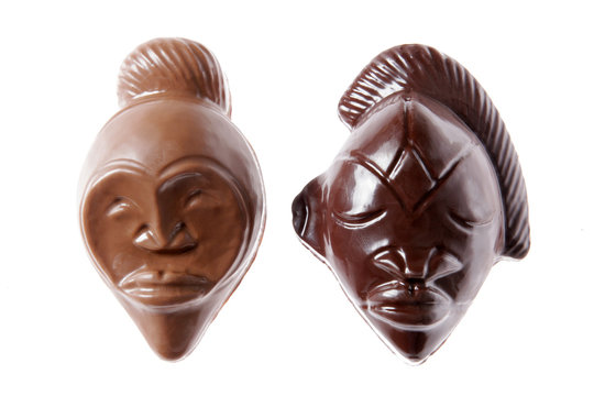 Masque chocolat noir et lait
