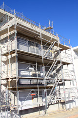 Echafaudage de chantier