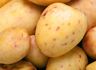 Potato close up