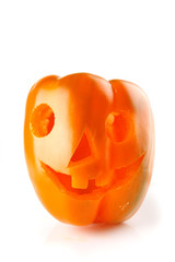 raw fresh orange bell