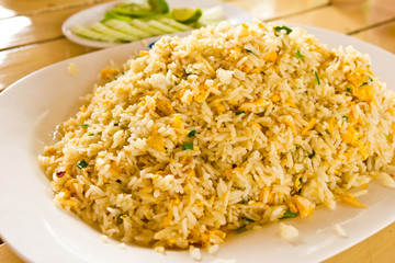 Crab fired rice