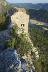 Naklejka premium Santa Quiteria hermitage in Aragon, Spain