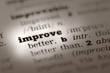 Improve-Dictionary definition