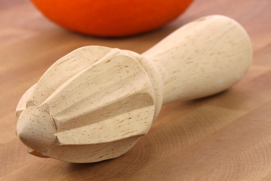 Wooden Lemon Or Citrus Reamer