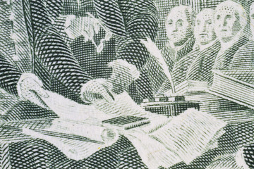 Declaration of independence from the two dollar bill