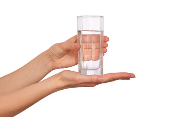 glass with water