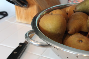 fresh pears