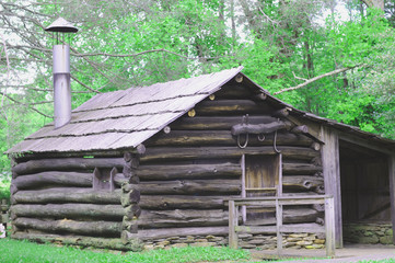 old southern cabin