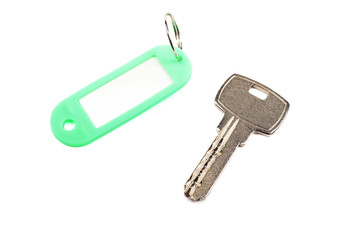 Key and green trinket.