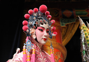 chinese opera dummy, female © leungchopan