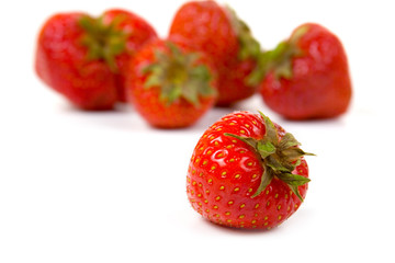 Ripe strawberry