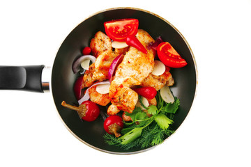 chicken and vegetables