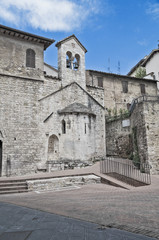 Fototapeta na wymiar SS. Stephen Valentine Kościół. Perugia. Umbria.