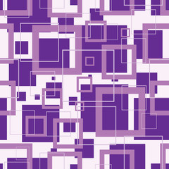 Seamless Geometric Background - Squares
