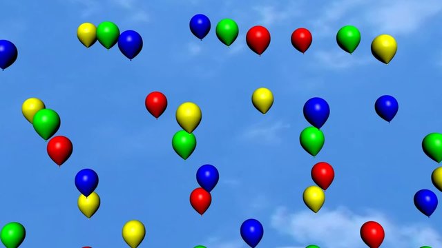 Ballon-Treiben